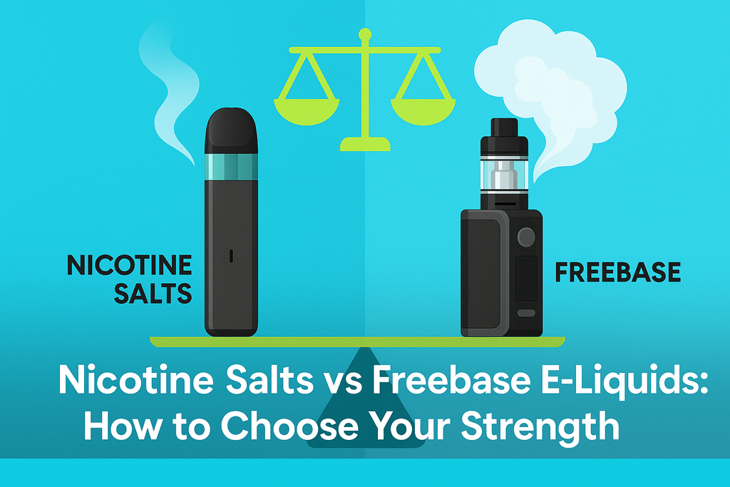 Nicotine Salts vs Freebase E-Liquids: How to Choose Your Strength