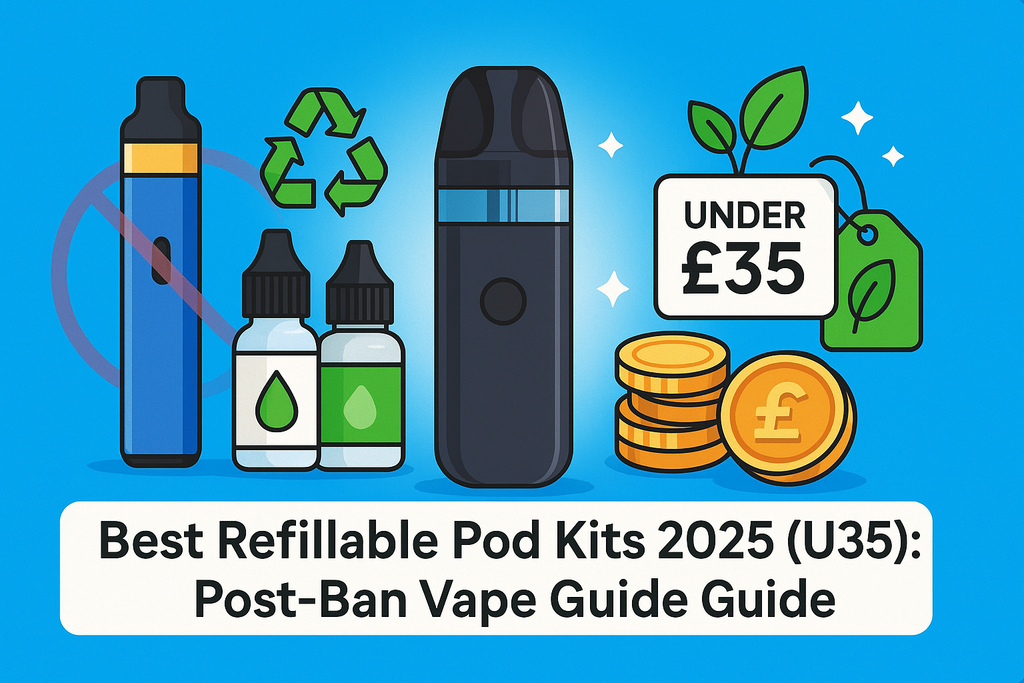 Best Refillable Pod Kits 2025 (Under £35): Post-Ban Vape Guide