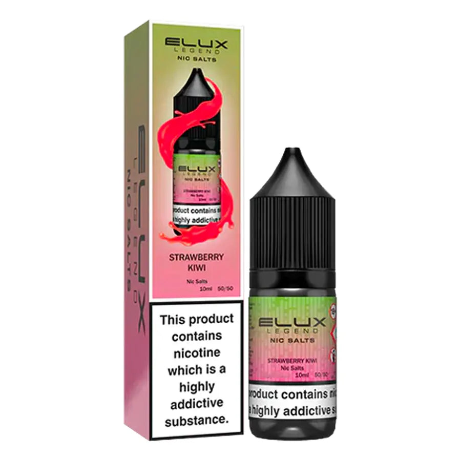 Elux NIC Strawberry Kiwi E-Liquid UK - Buy Elux Nicotine Vape Juice Online