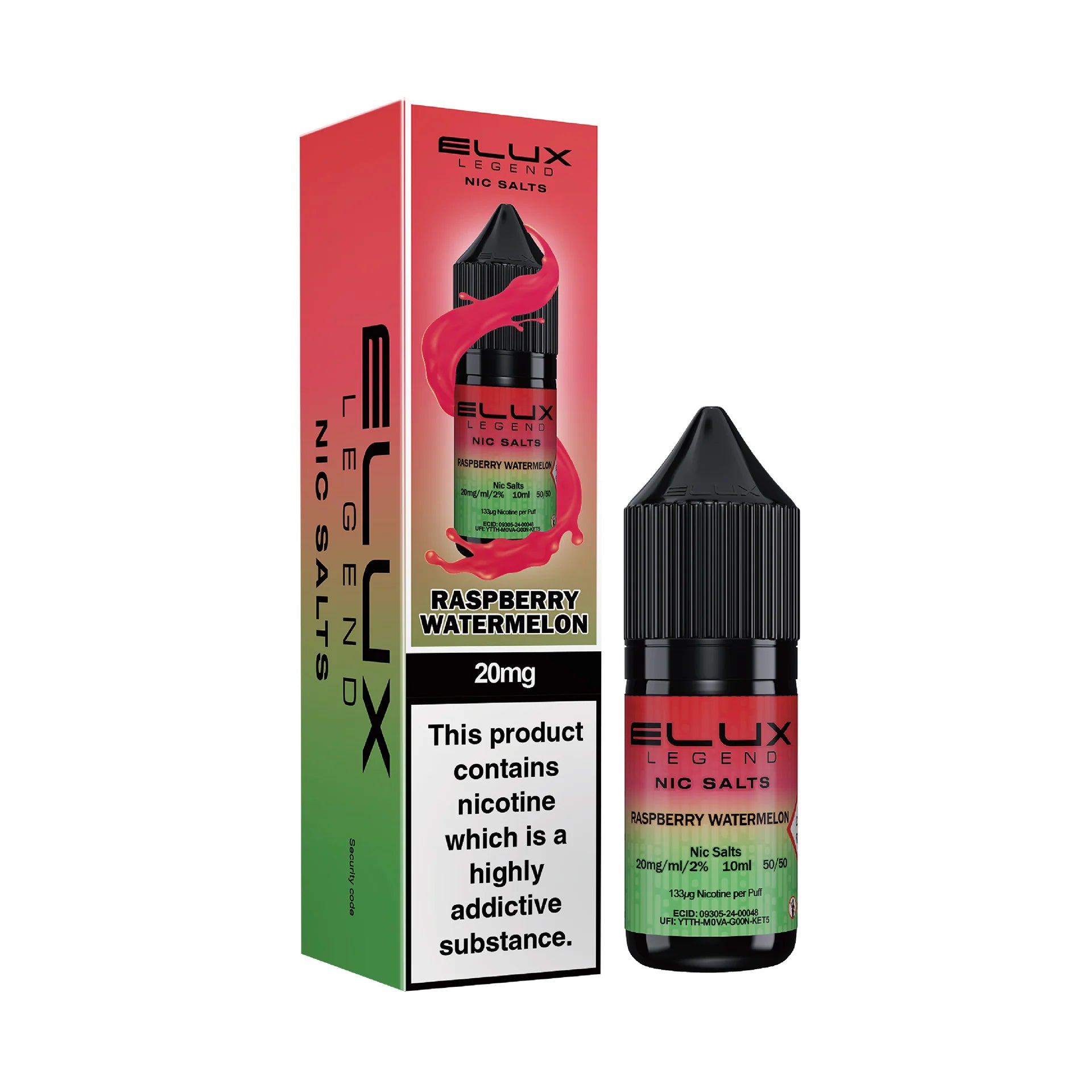 Elux NIC Strawberry Ice Cream E-Liquid UK - Buy Elux Vape Juice Nicotine Online