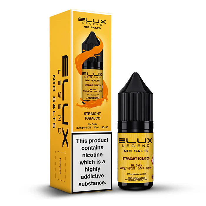 Elux NIC E-Liquids UK - Buy Elux Nicotine Vape Juice Online