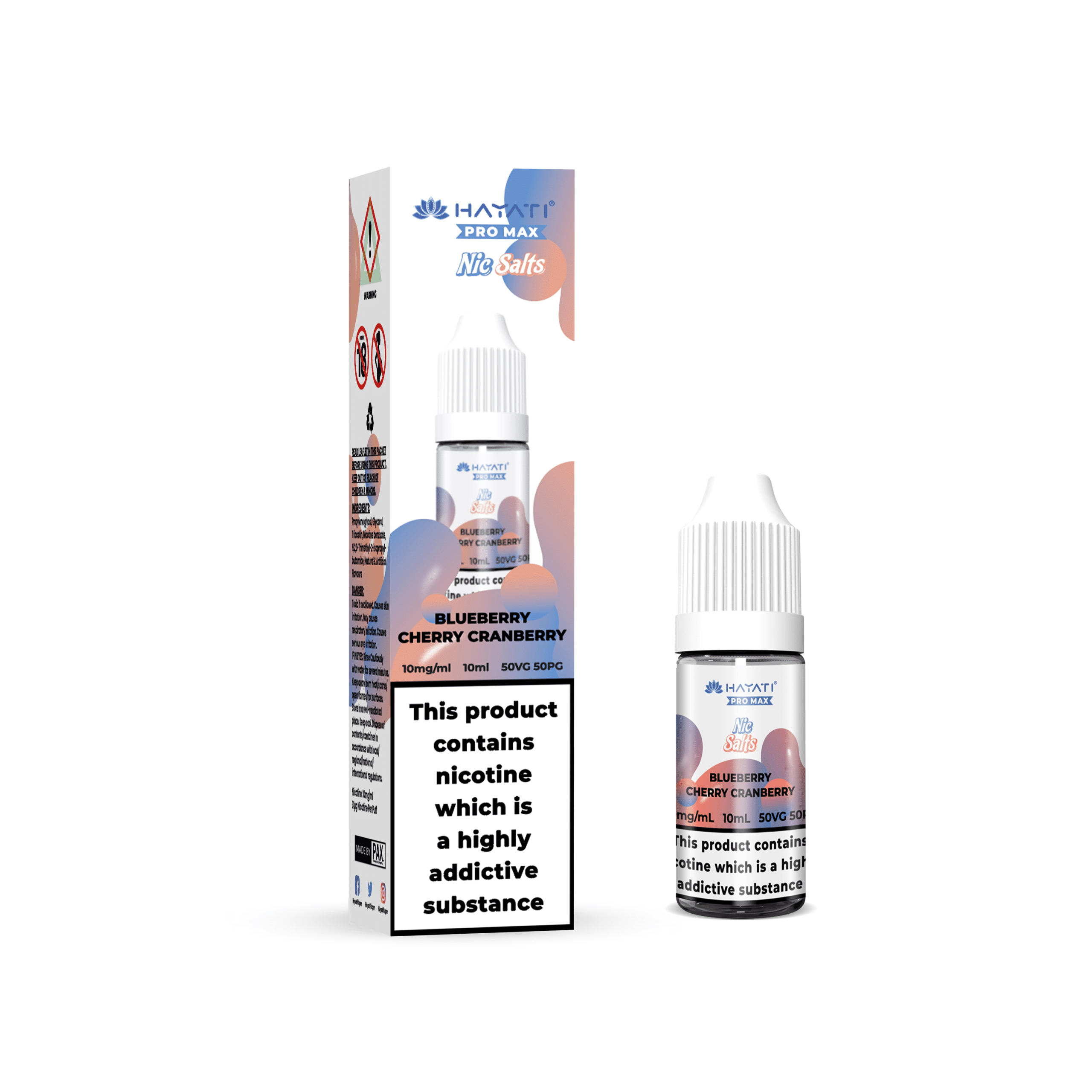 Hayati Pro Max Kiwi Passionfruit Guava Nic Salt E-Liquid UK - Buy Hayati Vape Nic Salts Online