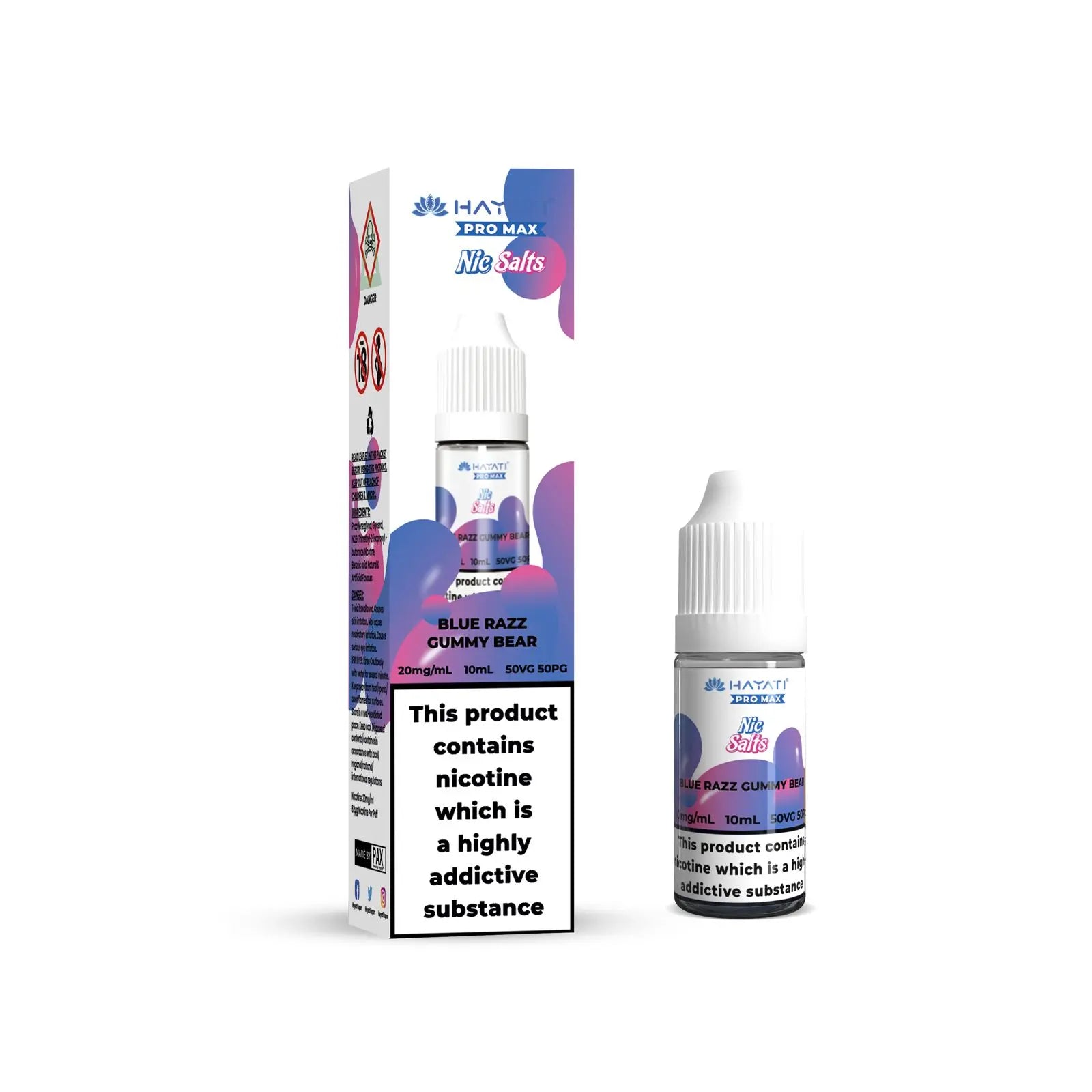 Hayati Pro Max Strawberry Watermelon Nic Salt E-Liquid UK - High Flavour Hayati Nicotine Salt UK