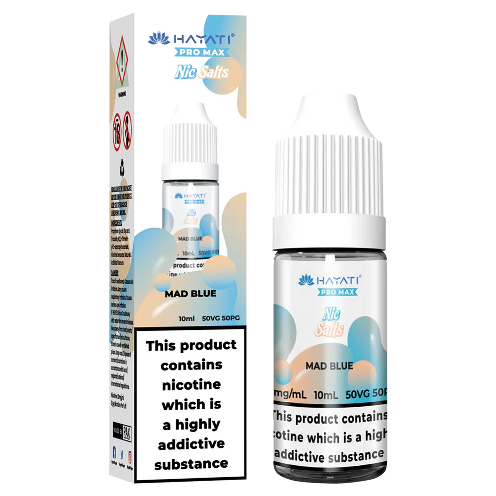 Hayati Pro Max Cola Ice Nic Salt E-Liquid UK - Buy Hayati Nicotine Salt Vape Juice UK