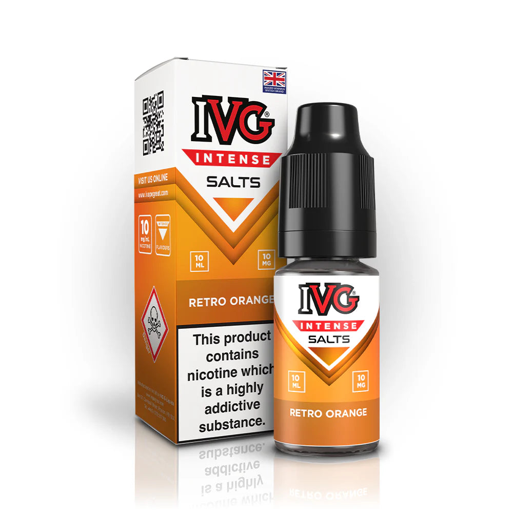 IVG Salts Peach Ice Nic Salt E-Liquid UK - Buy IVG Nicotine Salt Vape Liquid UK