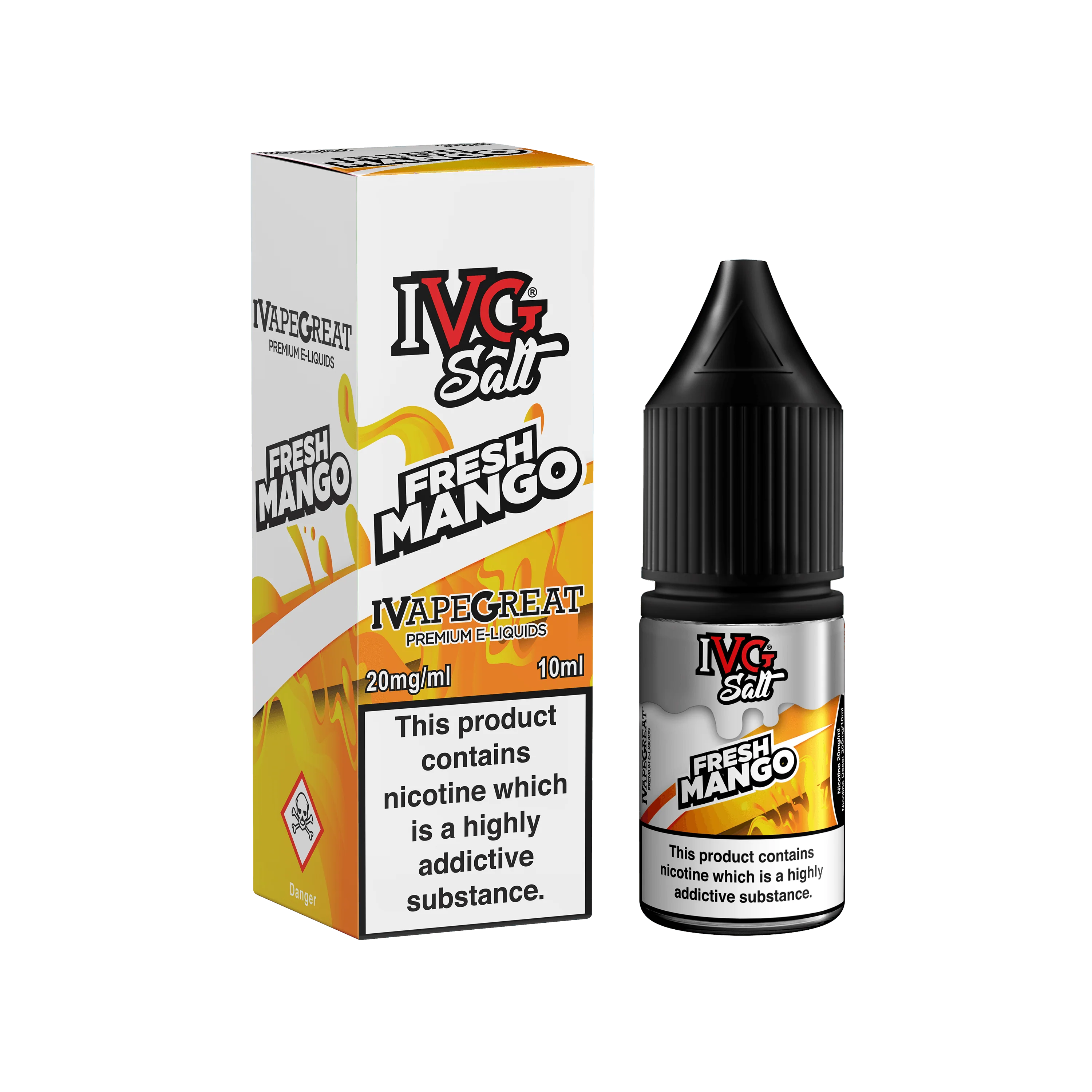 IVG Salts Menthol Ice Nic Salt E-Liquid UK - Buy IVG Nicotine Salt Vape UK