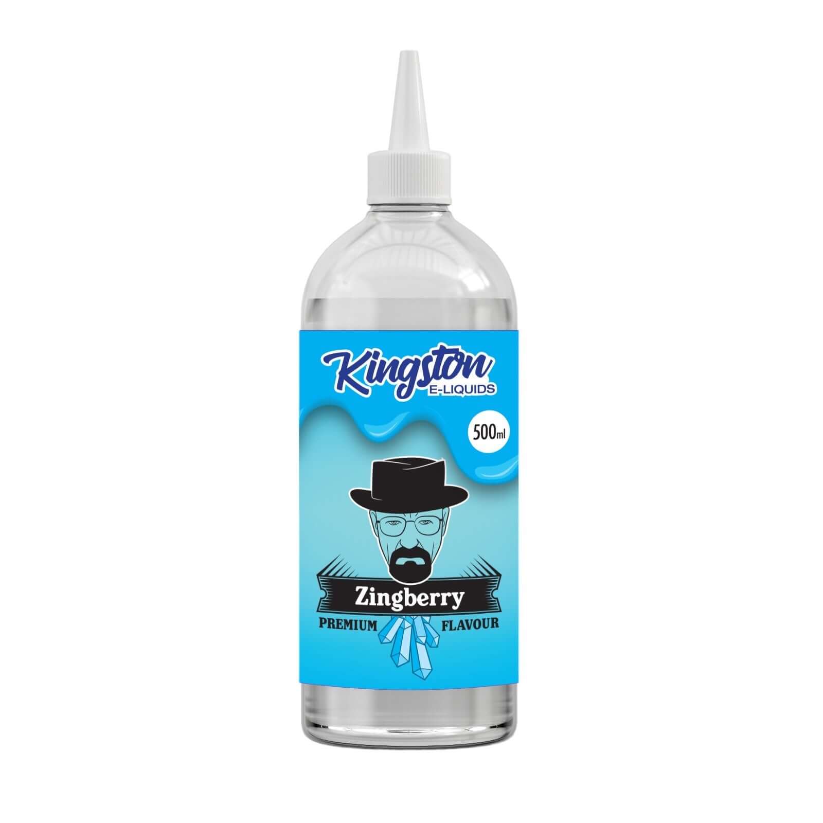 Kingston 500ML Shortfill E-Liquid 70VG/30PG UK - Large vape juice bottle