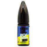 RIOT SQUAD BAR EDTN Blueberry Sour Raspberry vape juice with 10mg nicotine, featured in a sleek bottle.