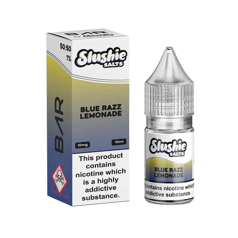 Slushie Bar Salts Peach Ice Nic Salt E-Liquid UK - Buy Slushie Nicotine Salt Vape Liquid