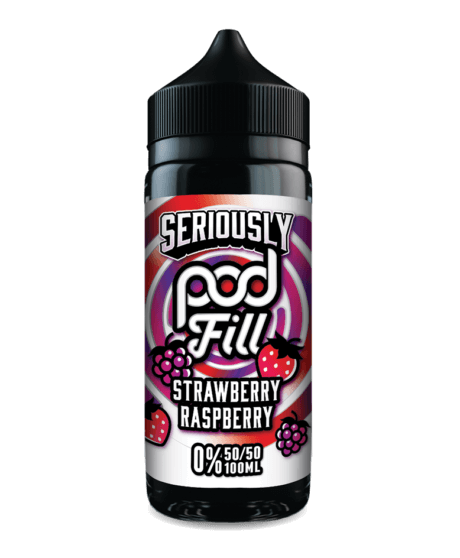 Seriously Pod Fills 100ML Apple Raspberry E-Liquid UK - Shortfill Vape Juice UK