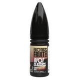 RIOT SQUAD HYBRID NICS Exotic Fruit vape e-liquid bottle showcasing 20mg nicotine strength for smooth vaping experience.