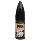 RIOT SQUAD HYBRID NICS bottle featuring Pink Grenade flavor, 20mg nicotine salt for a smooth vaping experience.