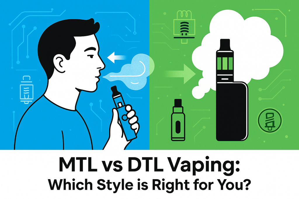 MTL vs DTL Vaping: Which Style is Right for You? | Vape Vapers UK