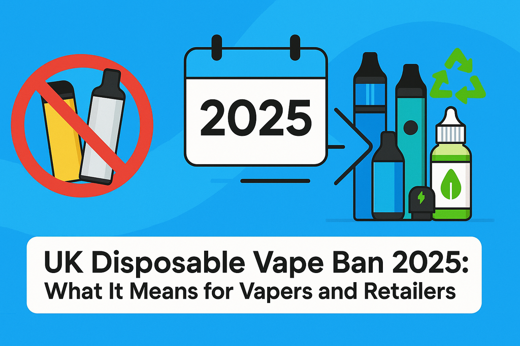 UK Disposable Vape Ban 2025: What It Means for Vapers and Retailers