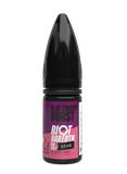 RIOT SQUAD BAR EDTN Blue Cherry Burst vape liquid bottle with 20mg nicotine strength.